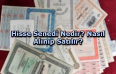 Hisse Senedi Nedir? Nasıl Alınıp Satılır?