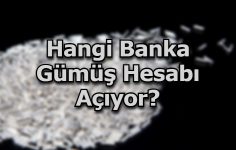 Hangi Banka Gümüş Hesabı Açıyor?