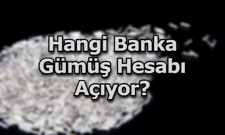 Hangi Banka Gümüş Hesabı Açıyor?