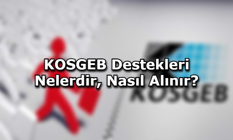 KOSGEB Destekleri Nelerdir, Nasıl Alınır?