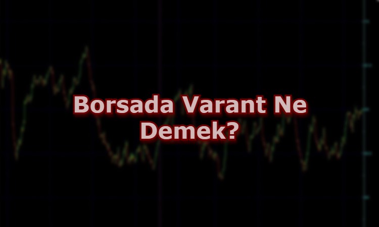 Borsada Varant Ne Demek?